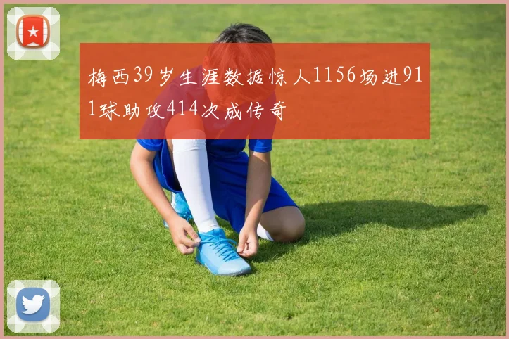 梅西39岁生涯数据惊人1156场进911球助攻414次成传奇